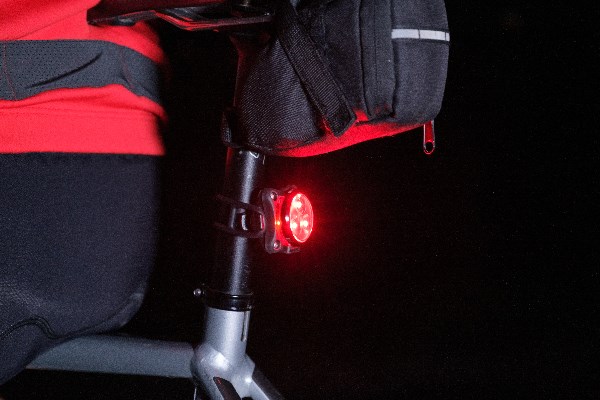 rear light on a bike